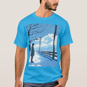 T-shirt Hiver Solitaire - Années 90 Nostalgie Anime