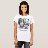 T-shirt Hiver Sparkle Tech STEM Girls Solace (Devant entier)