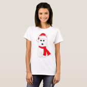 T-shirt hiver Westie (Devant entier)