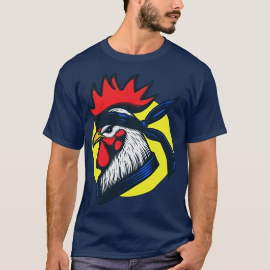 T-shirt Hiya Chicken (Devant)