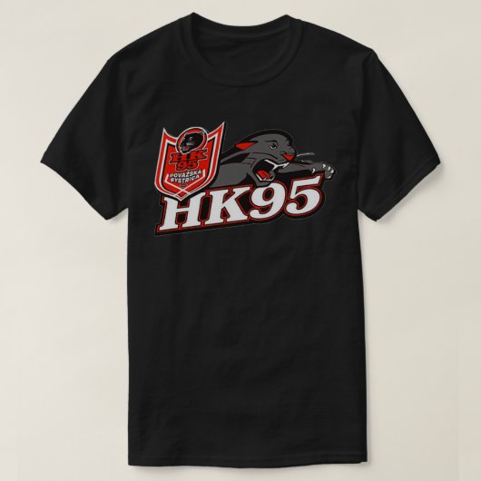 T-shirt HK 95 Panthers Povask Bystrica (Design devant)