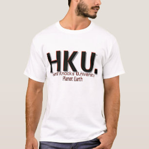 T-shirt HKU. "La terre de planète des coups U.niversity