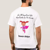 T-SHIRT HLHS, SENSIBILISATION (Dos)