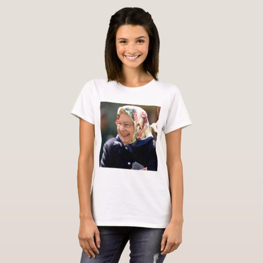 T-shirt HM Queen Elizabeth II (Devant entier)