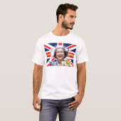 T-shirt HM Queen Elizabeth II (Devant entier)