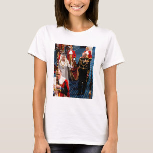 T-shirt HM Queen Elizabeth II et HRH Duc d'Édimbourg Lo
