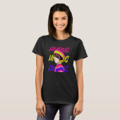 T-shirt Hmong Miao Hmoob Femme Princesse Strong (Devant entier)
