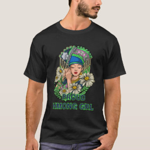 T-shirt Hmong Miao Hmoob Femme Princesse Strong Soeur