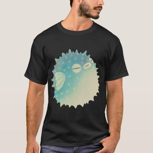 T-shirt Hmph - Poisson gonflable (Devant)
