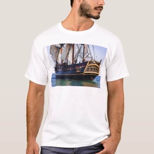T-shirt HMS Bounty Tall Ship (Devant)