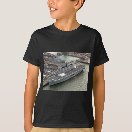 T-shirt HMS Illustre (Devant)