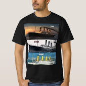 T-shirt hms titanic et ses navires jumeaux (Devant)