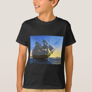 T-shirt HMS Victory à l'aube