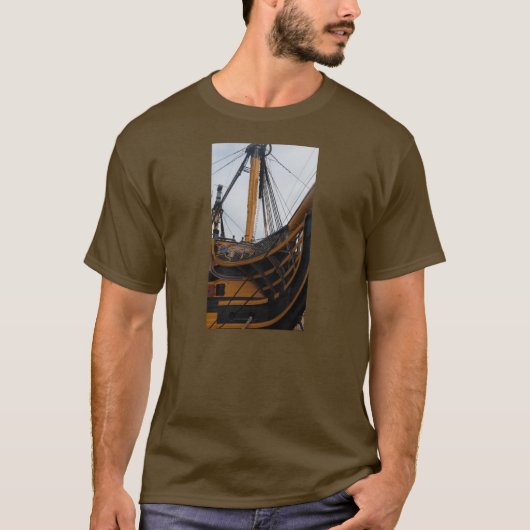 T-SHIRT HMS VICTORY - PORTSMOUTH - LE R-U (Devant)