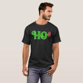 T-shirt Ho 3 Cubed Christmas Ho Ho Ho Math Teacher Ho3 (Devant entier)