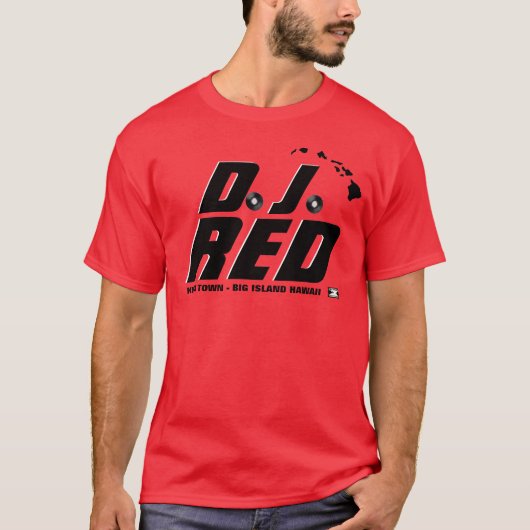 T-shirt Ho Brah..., D.J. RED Official Shirt (Devant)