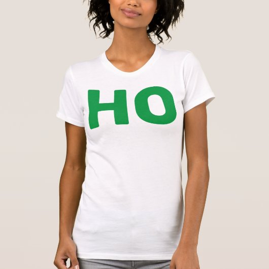 T-shirt HO Christmas Funny (Devant)