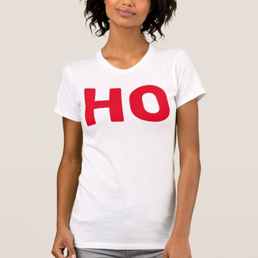 T-shirt HO Christmas Funny (Devant)