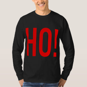 T-shirt Ho Funny Correspondance pyjama Noël Top Rouge pour