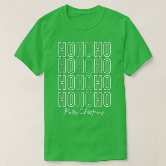 T-SHIRT HO HO (Design devant)