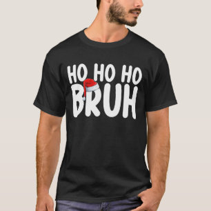T-shirt Ho Ho Frère Drôle de Noël Père Noël Vacances