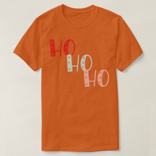T-shirt Ho Ho Ho (Design devant)