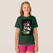 T-shirt Ho Ho Ho (Devant entier)