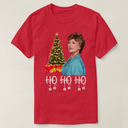 T-shirt Ho Ho Ho Blanche Devereaux (Design devant)
