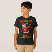 T-shirt Ho Ho Ho Bruh Dab Santa Christmas Funny Kids Toddl (Devant entier)