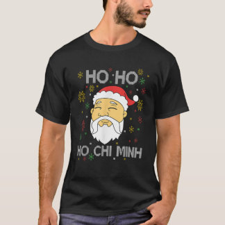 T-shirt Ho Ho Ho Chi Minh Asiatique Vietnamien Père Noël C
