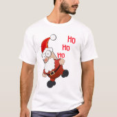 T-shirt Ho ho ho Funny Noël Père Noël (Devant)