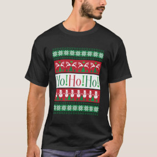T-shirt Ho ! Ho ! Ho ! Ho ! Chandail de Noël moche Hommes
