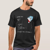 T-shirt Ho ! Ho ! Ho ! - Joyeux Noël - Go Golang Geek Sh (Devant)