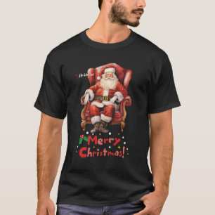 T-shirt Ho Ho Ho-liday Santa