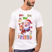 T-shirt Ho Ho Ho Mon Cher Ami (Devant)