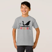 T-shirt Ho Ho Ho Sleigh Ride Noël (Devant entier)