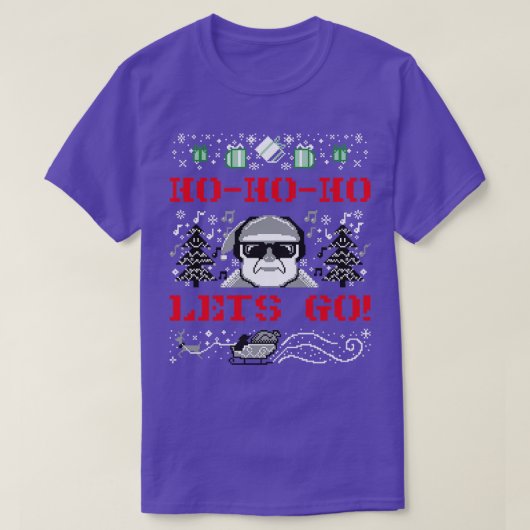 T-shirt Ho Ho Ho Xmas (Design devant)