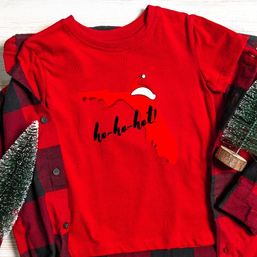 T-shirt ho-ho-hot ! Joyeux Noël Floride Style vacances