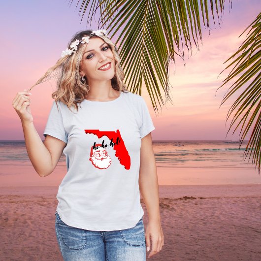 T-shirt ho-ho-hot ! Joyeux Noël Floride Style vacances