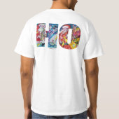 T-SHIRT HO HO PÈRE NOËL MUSICAL NOËL NUIT DE NOËL (Dos)