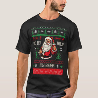 T-shirt Ho Ho Tenez Ma Bière