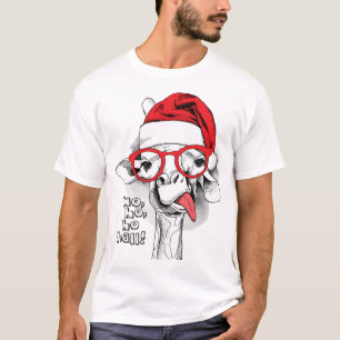 T-shirt Ho Ho Y’all Giraffe Men