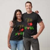 T-shirt HO HODL Funky Noël Cryptomonnaie Design  (Unisexe)