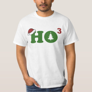 T-shirt Ho Joyeux Noël cubé