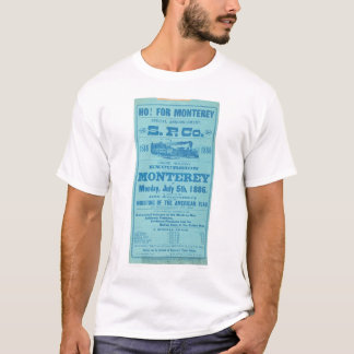 T-shirt Ho pour Monterey ainsi. Publicité Pacifique