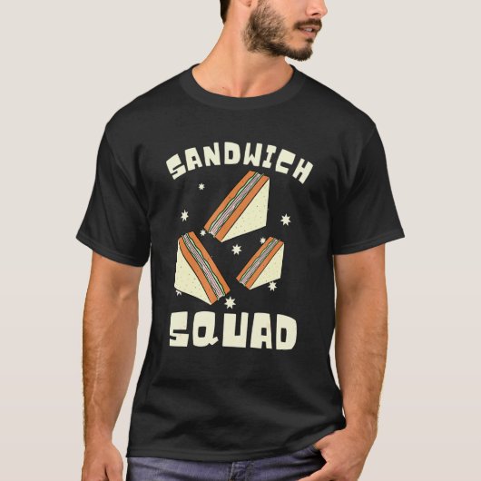 T-shirt Hoagie Sous-Artiste Et Sandwich Maker Sandwich Sq (Devant)