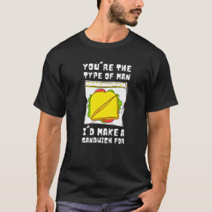 T-shirt Hoagie Sous-Artiste Et Sandwich Maker - Type D'Hom