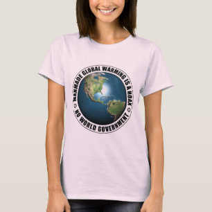 T-shirt Hoax de Réchauffement climatique artificiel