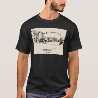 T-shirt Hobart Indiana Oversized