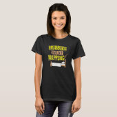 T-shirt Hobbies Incluent Napping Funky Lazy Lounge Led Si (Devant entier)